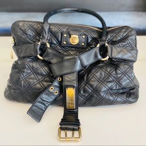 Marc Jacobs black leather bag